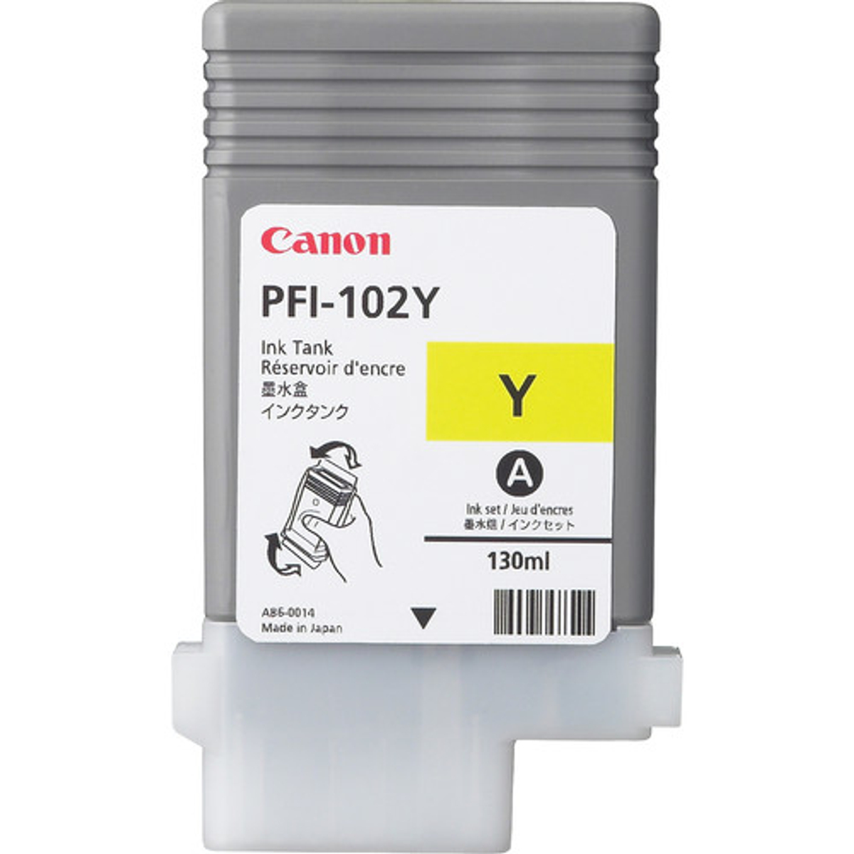 PFI102Y Yellow Ink Cartridge 130ml