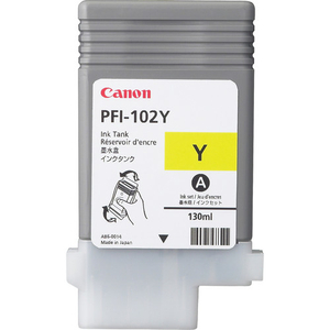 Canon, PFI102Y Yellow Ink Cartridge 130ml