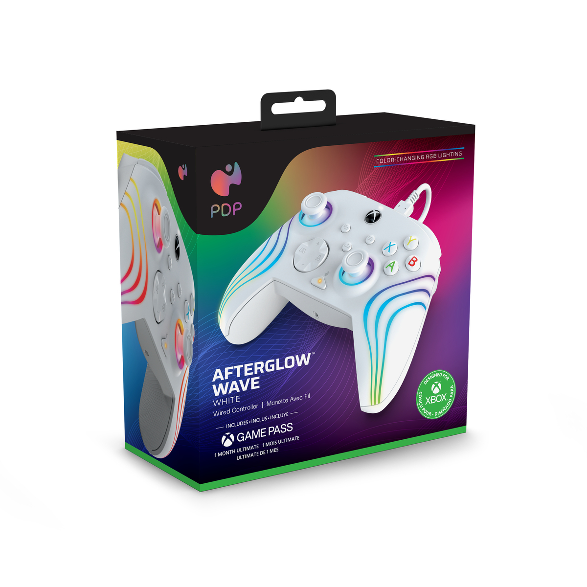 AFTERGLOW WAVE WHITE XBOX CONTROLLER