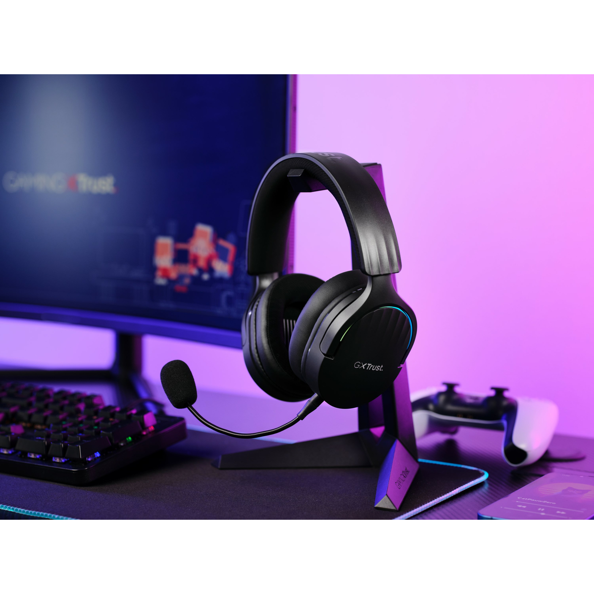 GXT491 Fayzo Wireless Headset BLK
