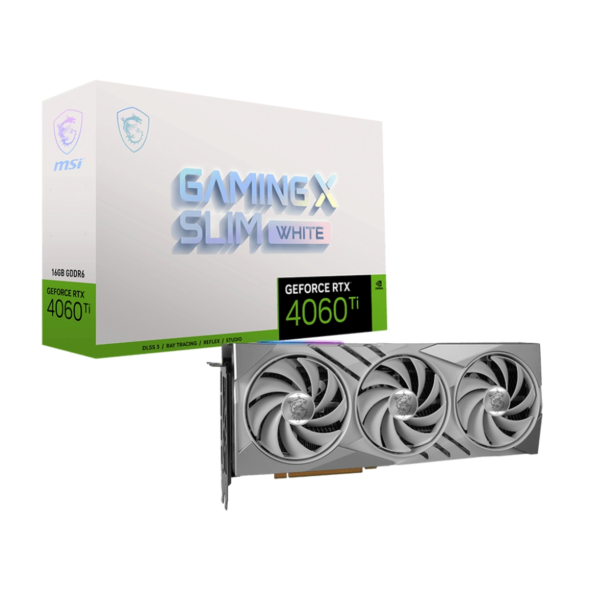 GPU NV 4060Ti Gaming X Slim White 16GFan
