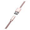 Lightning 3m Braided Rose Gold Cable