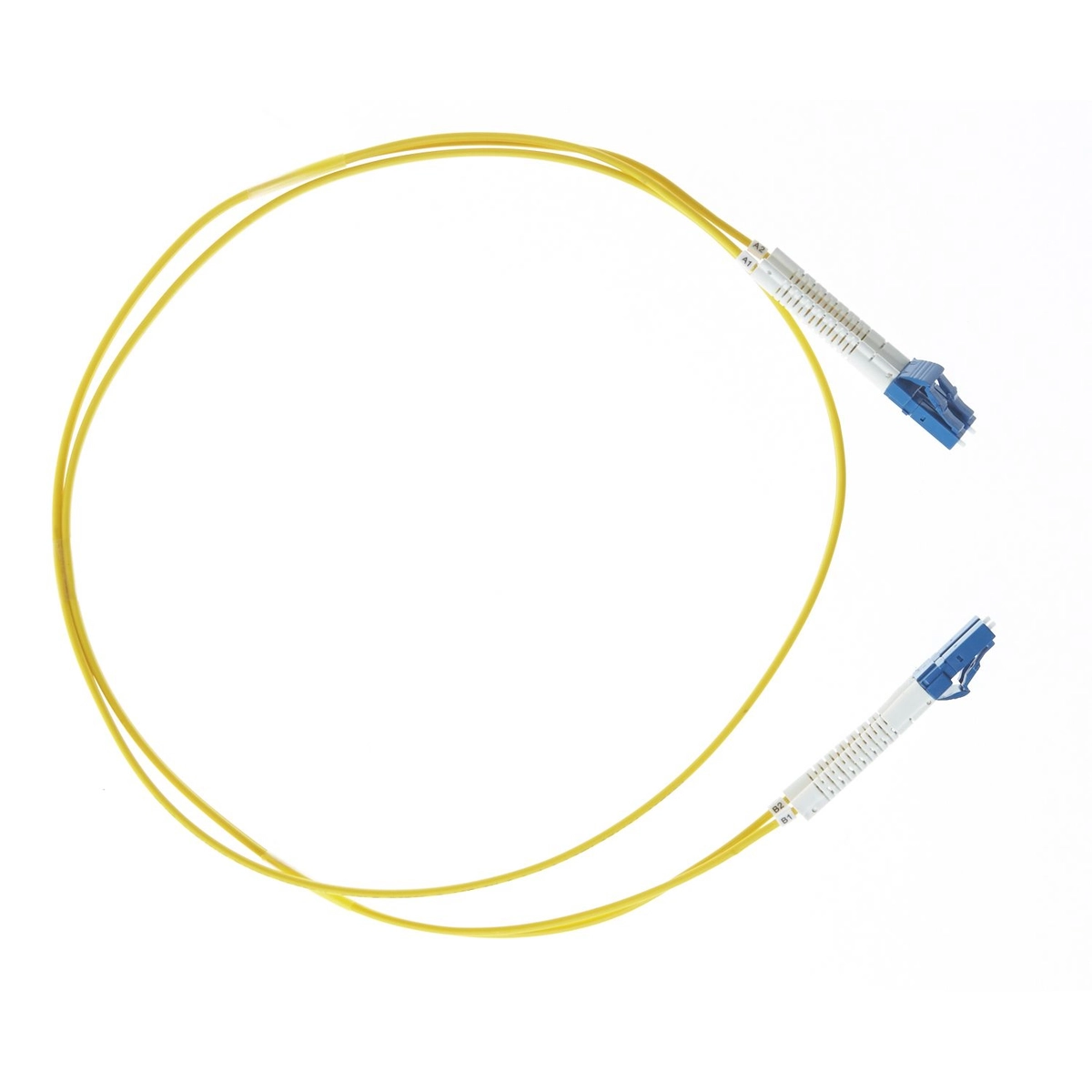 1.5m LC-LC Flexi Boot BOTH Ends OS1  OS