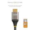 20in 0.5m Certified HDMI 2.0 Cable 4K