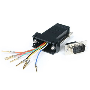 DB9 to RJ45 Modular Adapter - M/F