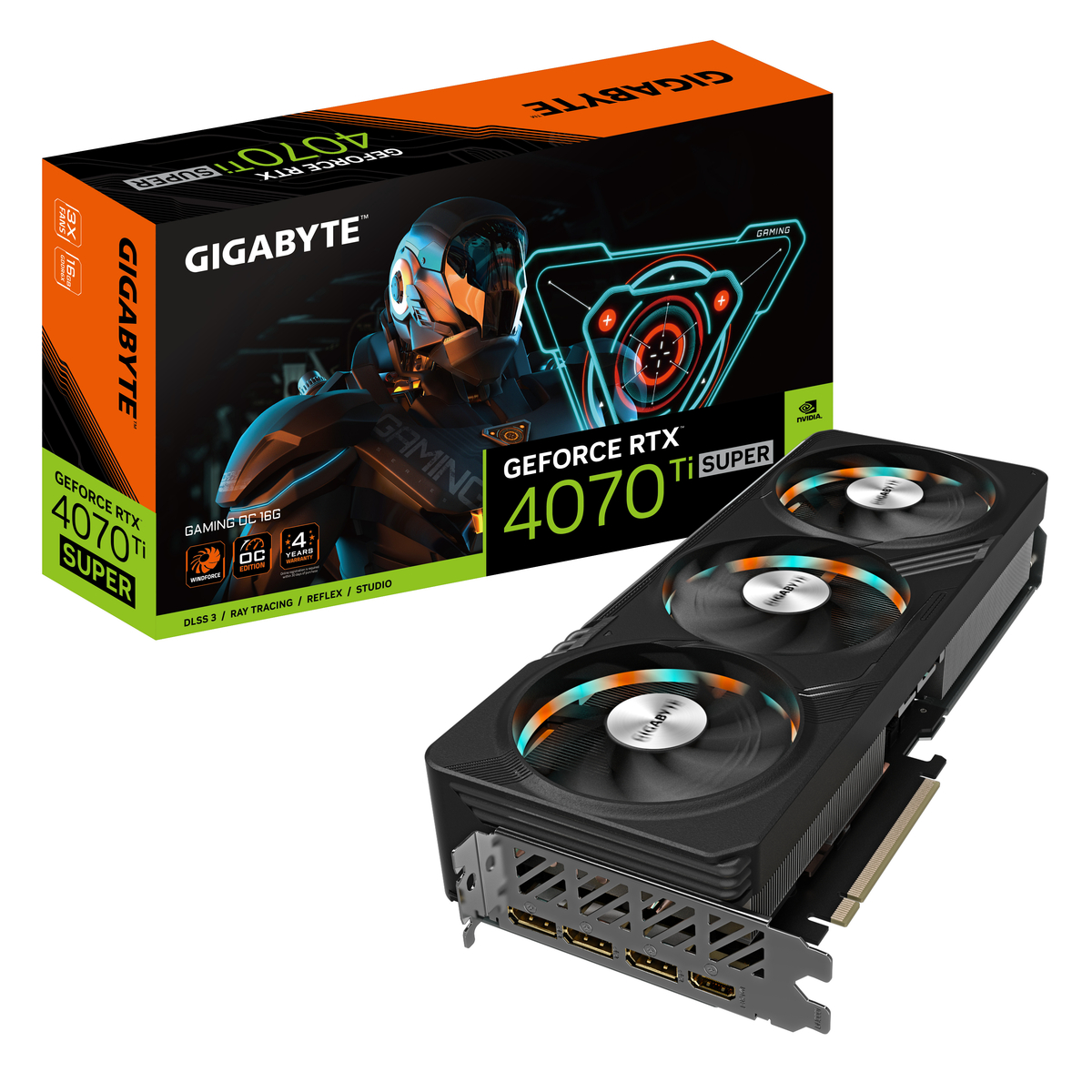 GPU NV 4070TI Super Gaming OC 16G Fan