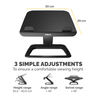 Hana Lt Laptop Stand Black