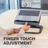 Hana Lt Laptop Stand Black