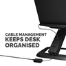 Hana Lt Laptop Stand Black