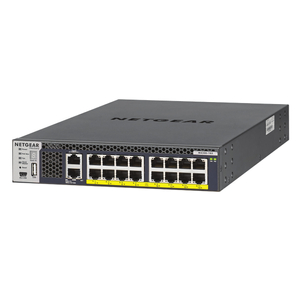 Netgear, M4300 Man'd SW 16x10GBASE-T APS600W PoE+