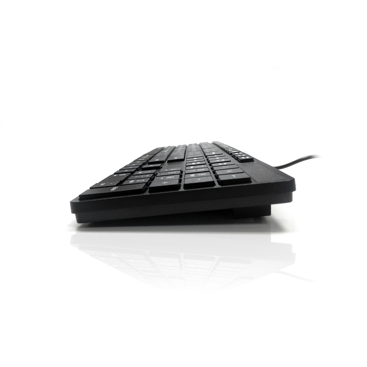 301 USB Full Slim Keyboard Square Black