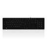 301 USB Full Slim Keyboard Square Black