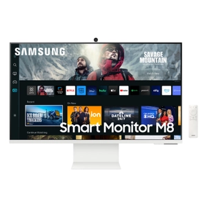 Samsung, 32" 4K Smart Monitor Speakers Remote