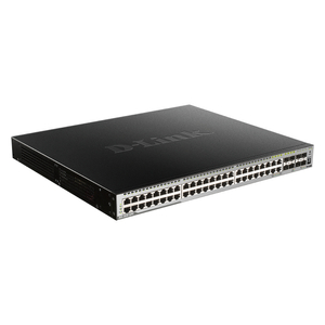 44-port GE PoE 370W Layer 3 Stackable