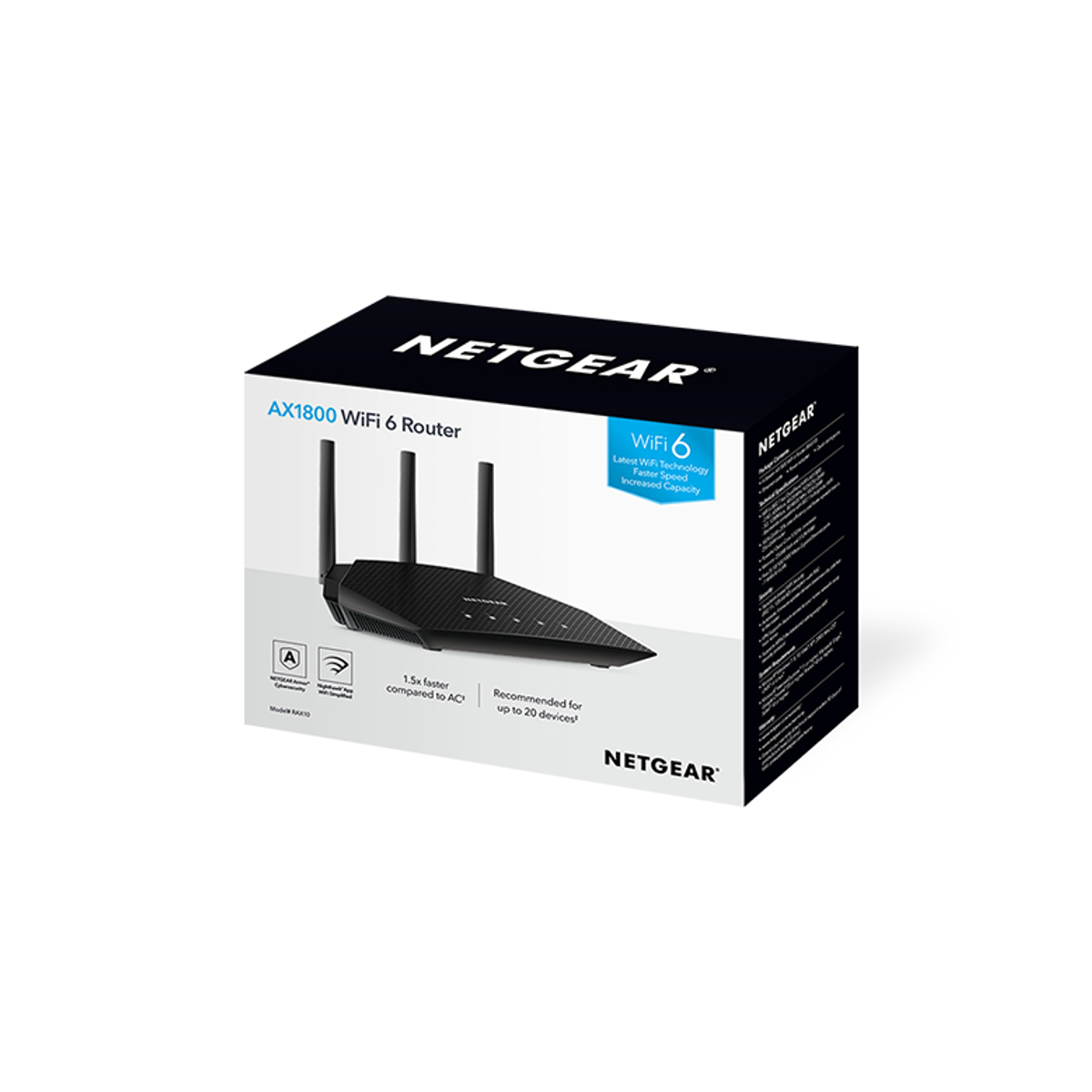 6PT 4 Stream AX1800 DB WIFI 6 Rout