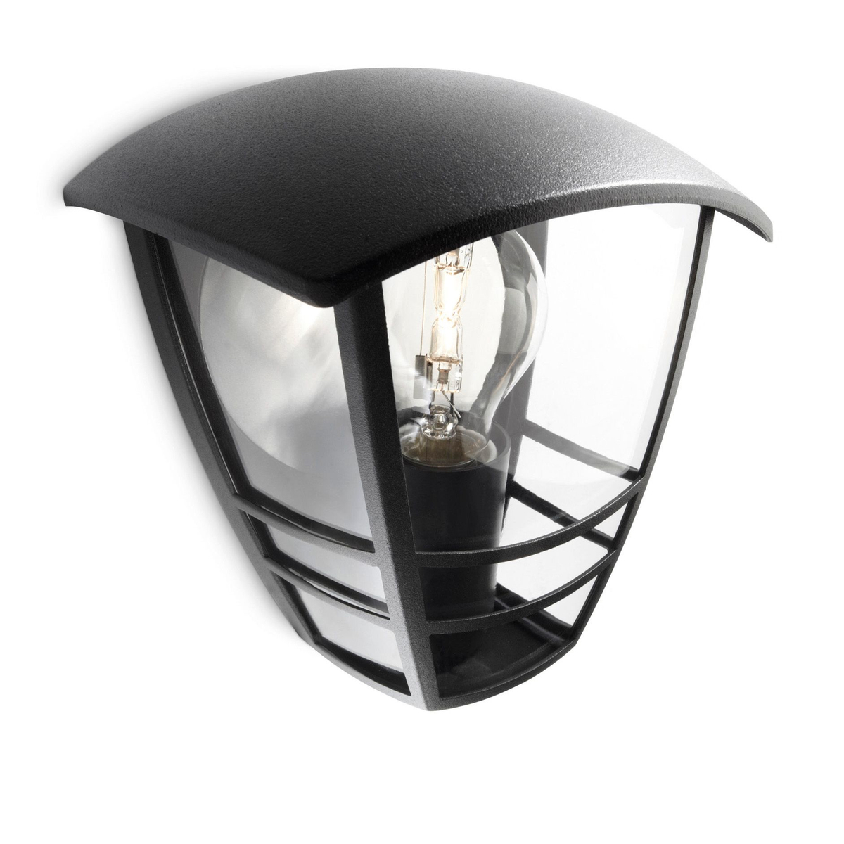 Creek Wall Lantern Black 1x60W 230V Base