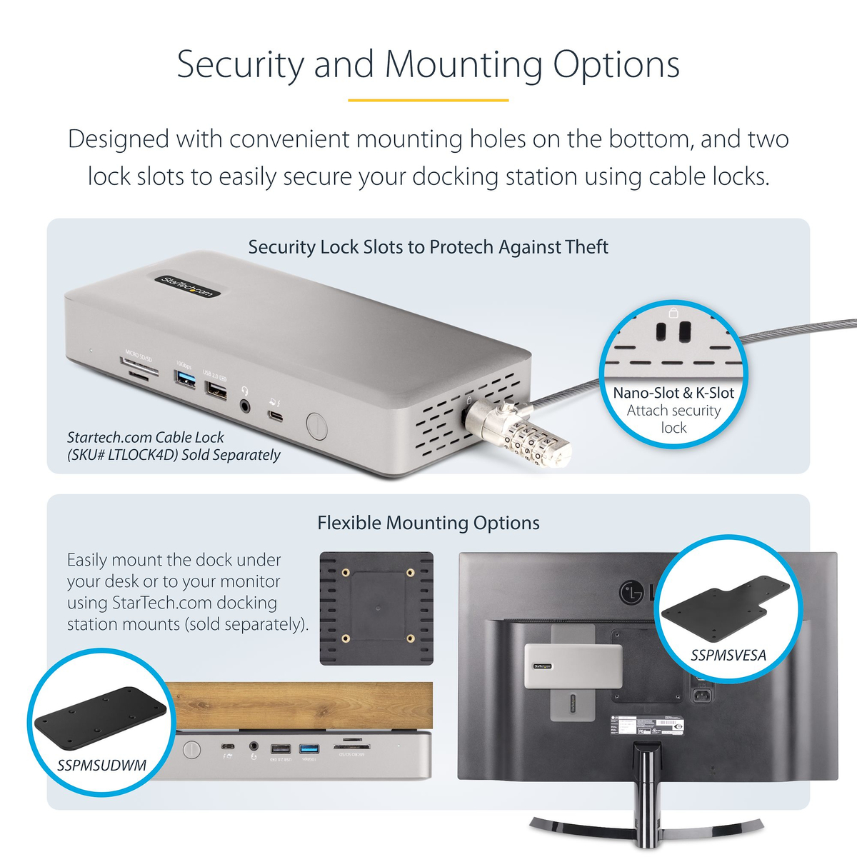 Thunderbolt 4 Multi-Display Dock 7x USB