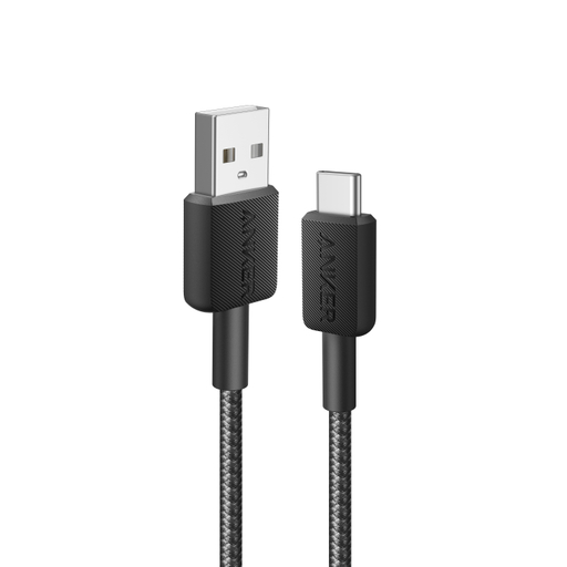 322 USB-A To USB-C Cable (3ft Braided)