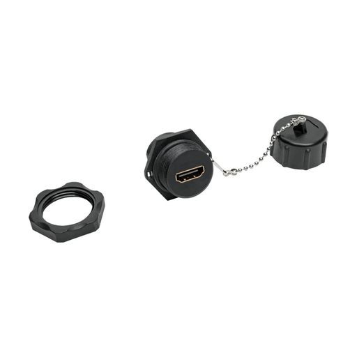 4K HDMI Coupler W Gbe Industrial F/F