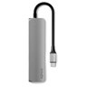 USB-C 6in1 Hub 4k HDMI - Grey/Black