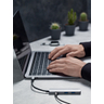 USB-C 6in1 Hub 4k HDMI - Grey/Black