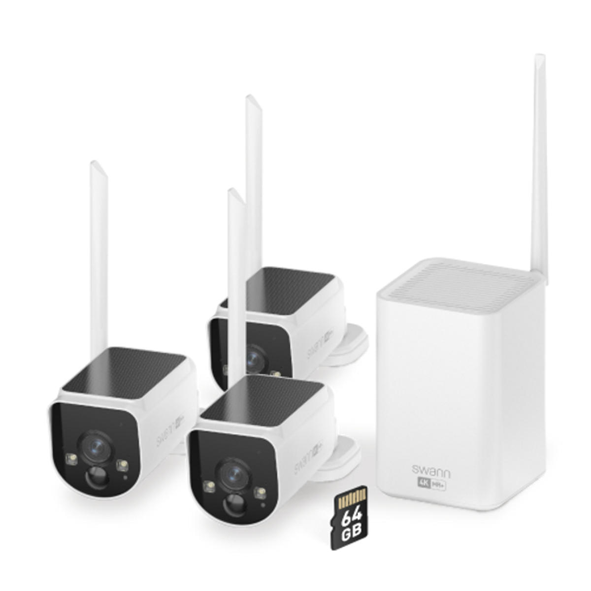 EUK-MaxRanger4K Solar/64GB SD/3xMR4KCAM