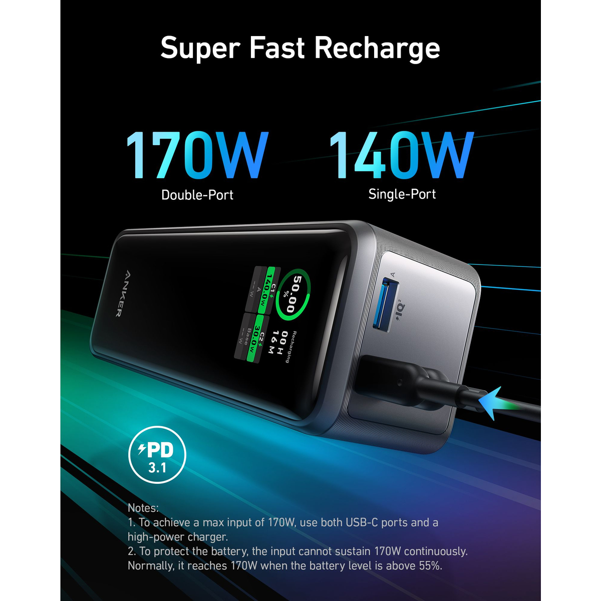 Anker 737 Power Bank B2C