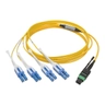 MTP/MPO APC to 8xLC SMF Fiber Brkout 2M