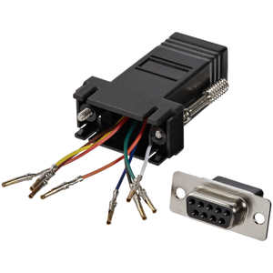 DB9 to RJ45 Modular Adapter - F/F