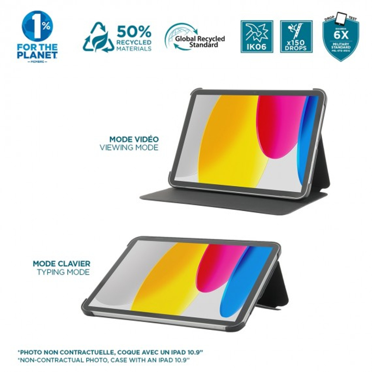 Re.Life iPad Pro 11 2024 BLK 50%Recycled