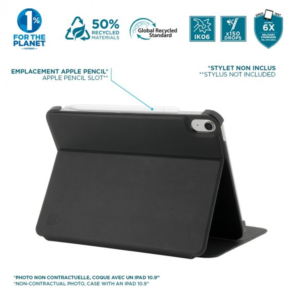 Re.Life iPad Pro 11 2024 BLK 50%Recycled
