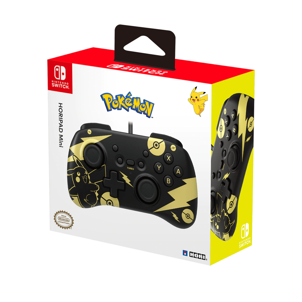 Horipad Mini (Pikachu Black & Gold)