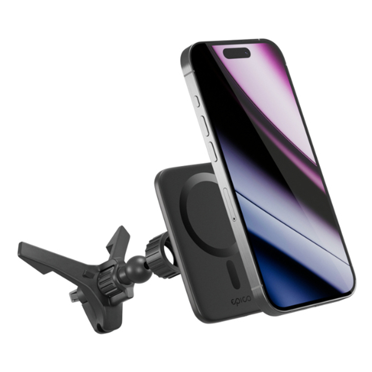 Mag+Ultrathin CarCharge Wireless-15W-Blk
