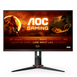 AOC, Q27G2S/EU 27" IPS 2560x1440 HA HDMI DP