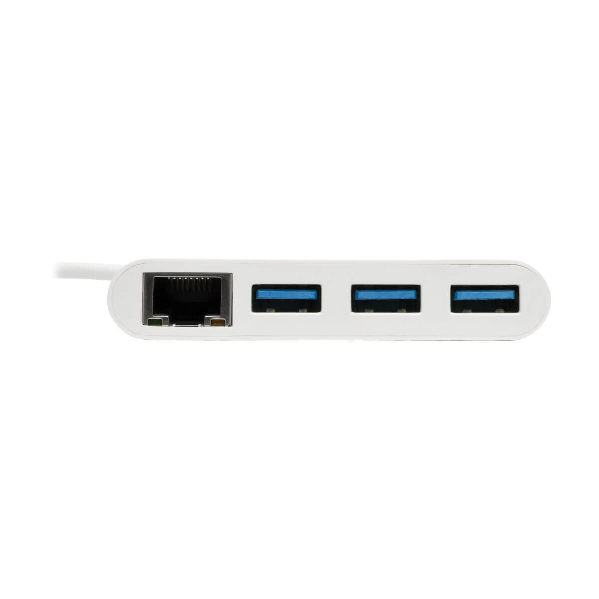 3-PORT USB-C TO USB-A PORTABLE HUB RJ45