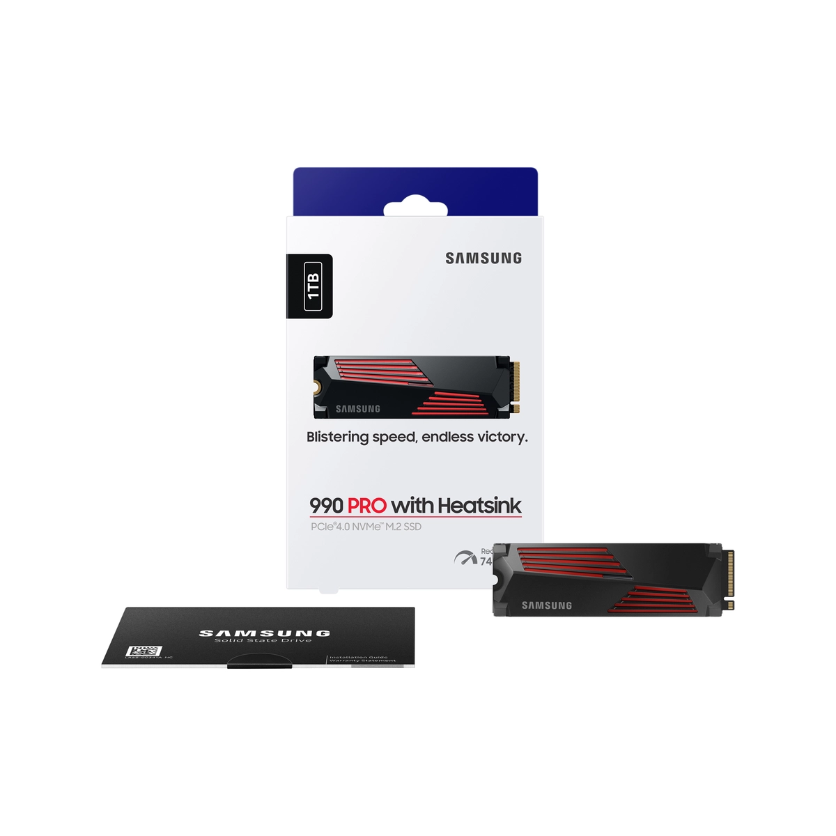 SSD Int 990 PRO 1TB Heatsink PCIe M.2