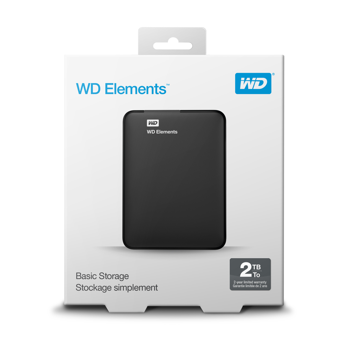 HDD Ext 2TB Elements USB3 Black