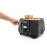 Ballerina Toaster 4 Slot Black