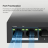 10-Port 10/100 Desktop Switch 8Port PoE+