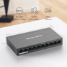 10-Port 10/100 Desktop Switch 8Port PoE+