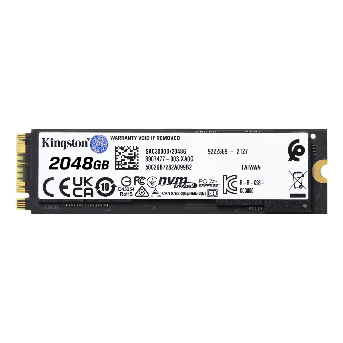 SSD Int 2048G KC3000 PCIe 4.0 M.2