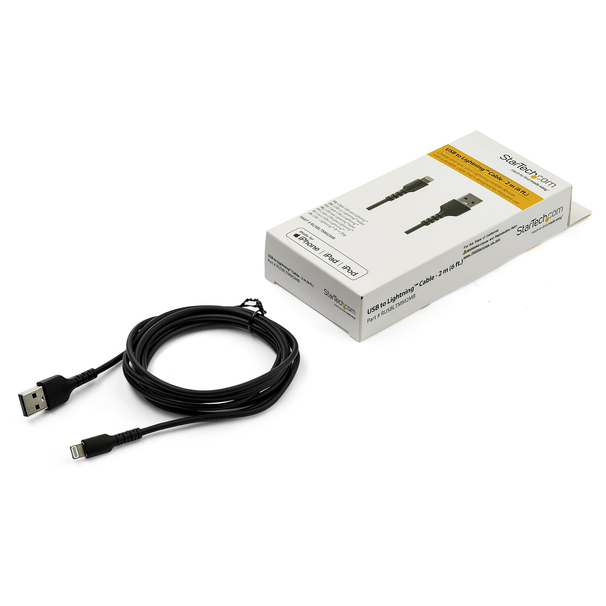 Cable USB to Lightning MFi Certified 2m