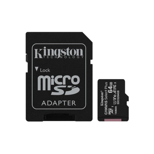 Kingston, FC 64GB CS Plus C10 A1 M-SD HC &AD