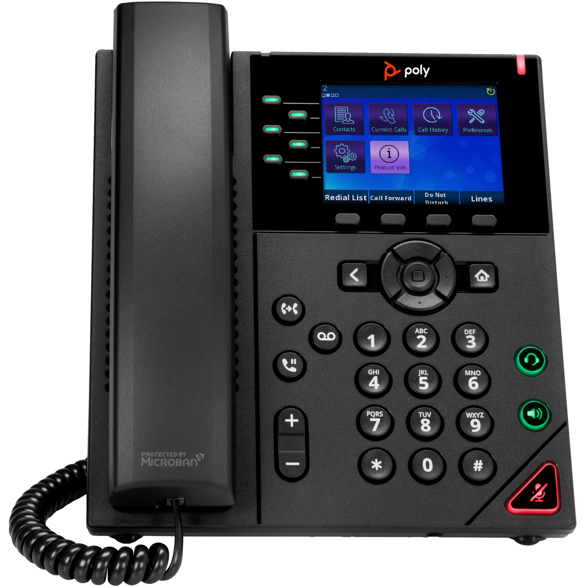 Vvx 350 Desktop Phone Obi Poe
