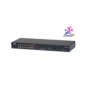 Aten, 16-Port Cat 5 High Density KVM Switch