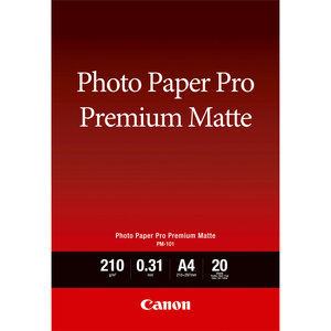 Canon, Premium A4 Matte Photo Paper 20 sheets