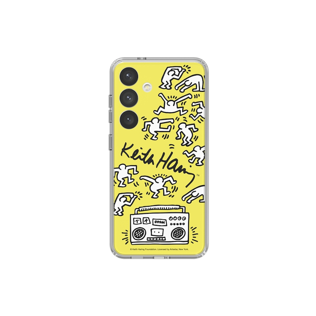 S24 Keith Haring Dance PlateYellow