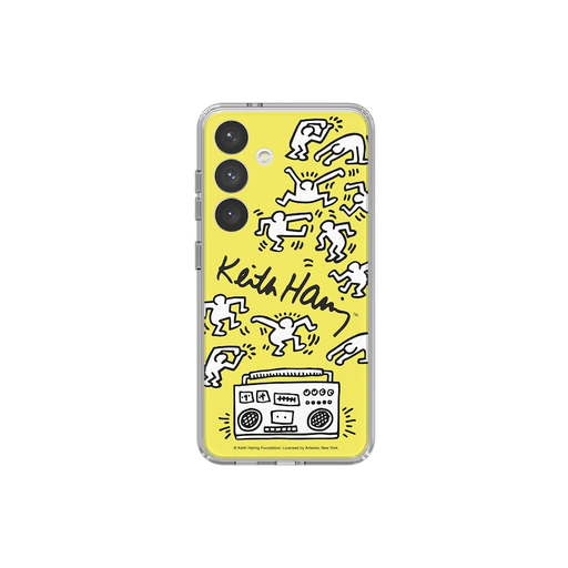 S24 Keith Haring Dance PlateYellow