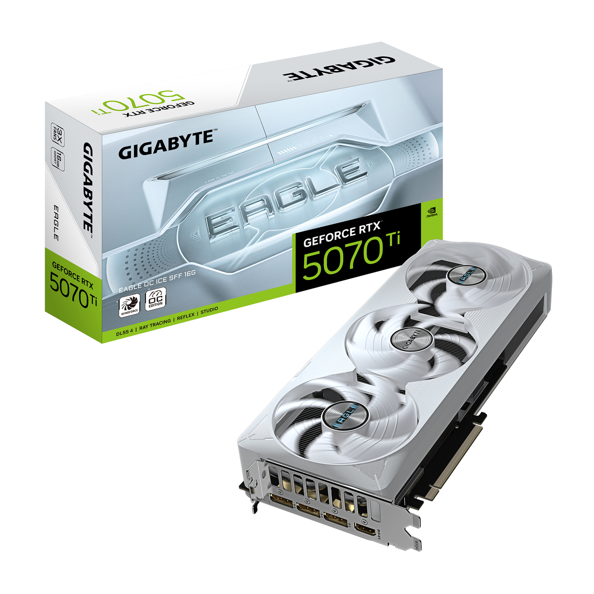 GPU NV 5070 Ti EAGLE OC ICE SFF 16G Fan