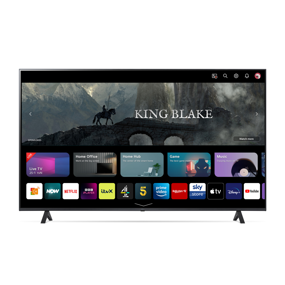 LG LED UR78 65 4K Smart TV